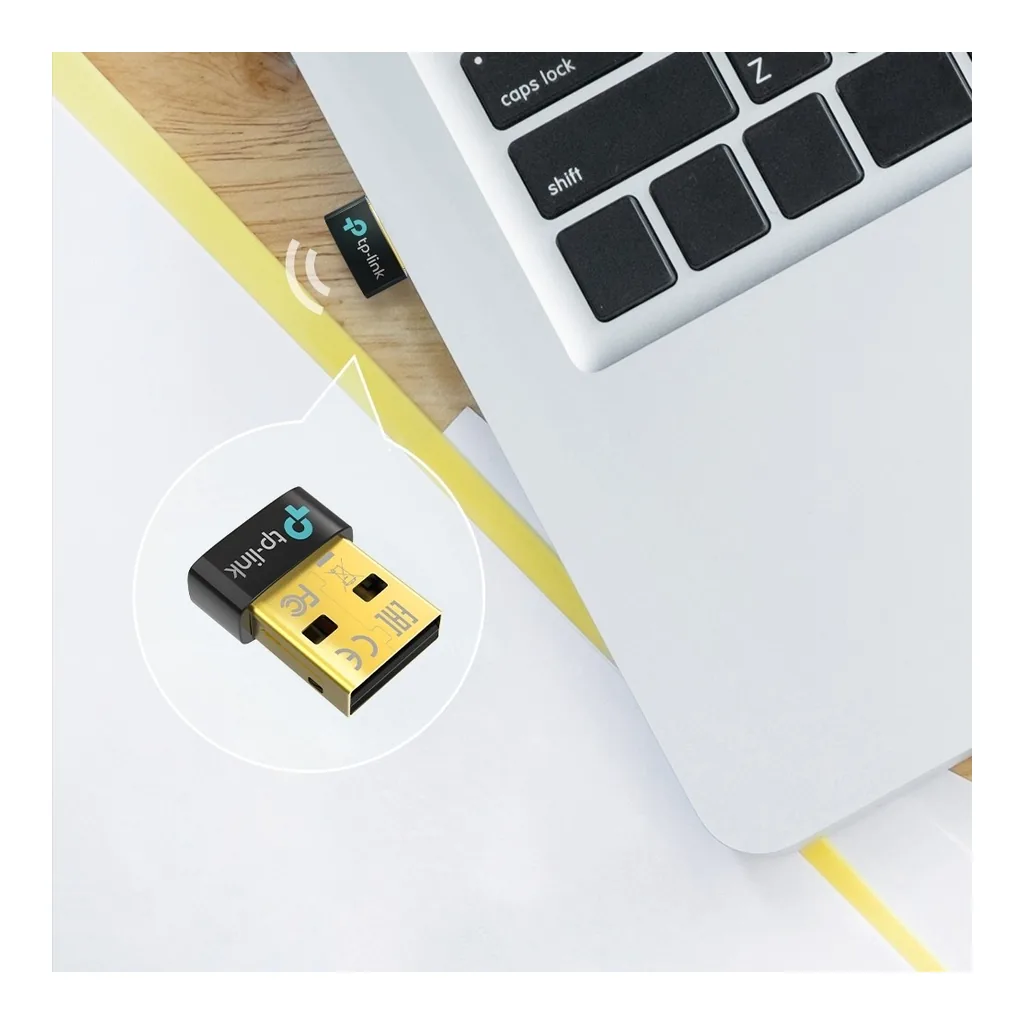 56c7f112b371c4ad617f5b531f0e0af7-hi.jpg TP-Link Bluetooth 5.0 Nano USB Adapter, Faster Speed, Farther Coverage, Supported OS Windows 10/8.1/7, Black | UB500