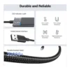 56d5186b76011d80bce95bf7088e4858-hi.jpg UGREEN CM653 USB 3.0 HUB 5Gbps High Speed Data Transmission With USB-C Power Supply, Multiple Extension For Laptop, Desktop PC, Xbox, PS5, Mouse, Keyboard, Flash Drive, Printer | 15548