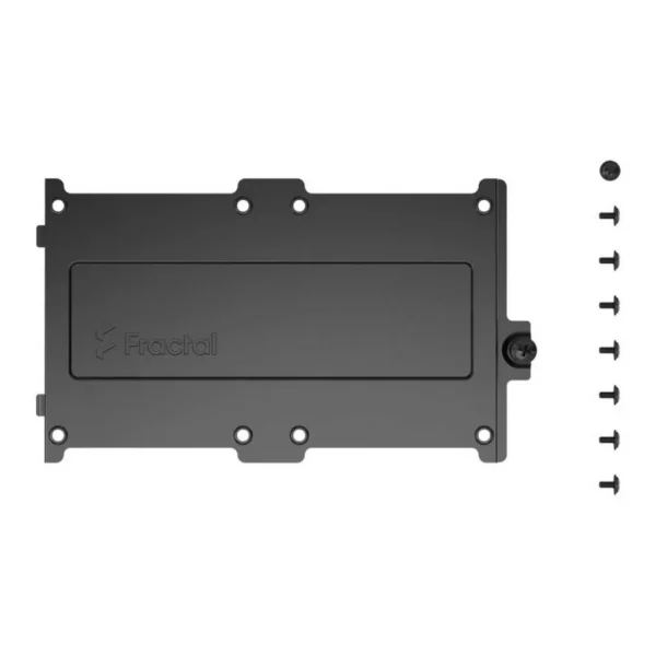Fractal Design SSD Type-D Bracket Kit, Black | FD-A-BRKT-004 - Image 1 Fractal Design SSD Type-D Bracket Kit, Black | FD-A-BRKT-004