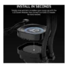 Corsair NAUTILUS RS LCD Screen Module, Black | CW-9061029-WW - Image 4 Corsair NAUTILUS RS LCD Screen Module, Black | CW-9061029-WW