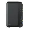 577e7b228983aaae5e6d6db7be7fa3cf-hi.jpg Synology DiskStation DS223 2-Bay NAS Enclosure, Realtek RTD1619B 1.7Ghz, 2 GB DDR4 non-ECC Memory, 2x 3.5"/2.5" SATA Drive Bays, RJ45 LAN Port, 3x USB 3.2 Ports, Black | DS223