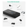 583d015e9ce248c3dda4ccc482ec4b45-hi.jpg Ugreen 2 In 1 Out USB VGA KVM Switch / Video Sharing Adapter, Control 2 PC on 1 Monitor, Stable Data Transmission, One Button to Switch, Black | 30357