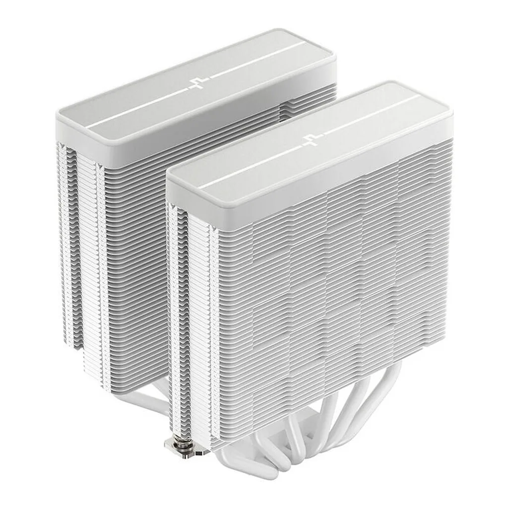 DeepCool AG620 ARGB Dual-Tower 120mm CPU Cooler, White | R-AG620-WHAMMN-GJD - Image 7 DeepCool AG620 ARGB Dual-Tower 120mm CPU Cooler, White | R-AG620-WHAMMN-GJD