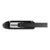 58afbf9fc5d97069dd1363d3449a483d-hi.jpg SanDisk 128GB Ultra Dual Drive Go 2-in-1 Flash Drive, 128GB Capacity, Type-A and Type-C Connectors, USB 3.2 Gen 1, 150 MB/s Max Read Speed, Swivel Cover with Keyring Hole, Black | SDDDC3-128G-G46