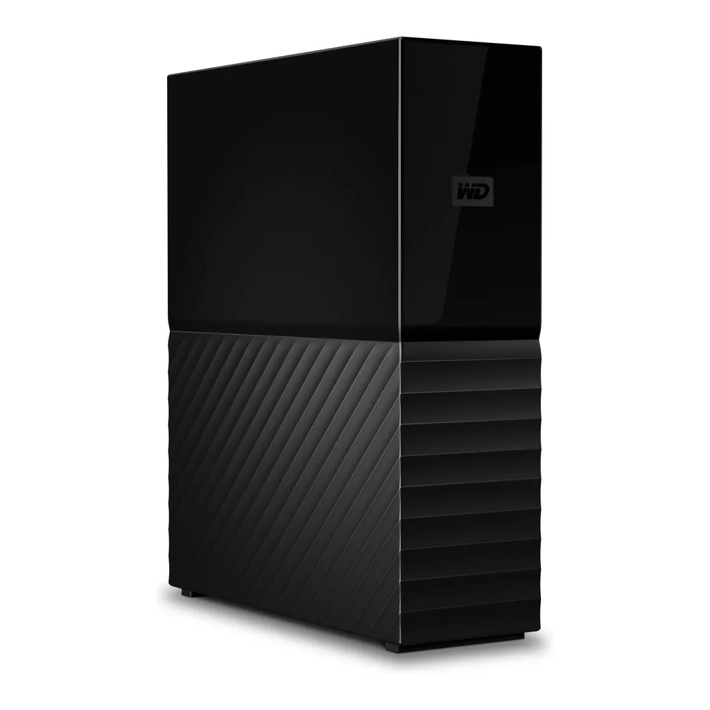 59368fea97b3ed7a30d9a8c277525124-hi.jpg Western Digital 18 TB My Book Desktop USB 3.0 Hard Drive, 256-Bit AES Hardware Encryption, Auto Backup Software, Preformatted exFAT for Windows & Mac, USB 3.0 / USB 2.0, Black | WDBBGB0180HBK-EESN
