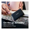 5a3af3b88bae18de8f7c65e46949db01-hi.jpg Crucial X9 1TB External Portable SSD, 1050 Sequential Read, USB 3.2 Gen-2 (10Gb/s) Interface, Shock, Vibration And Drop Proof, Plug-And-Play, Black | CT1000X9SSD9