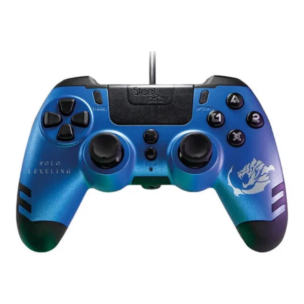 5c24cbb1fafada09d8d9e862cfbcabf7-hi.jpg Lexip x Leveling Solo White Tiger Guild Game Controller, USB Gamepad for PC Nintendo Switch, Ergonomic Design, Responsive Buttons, Anime Collector Edition Controller, Blue