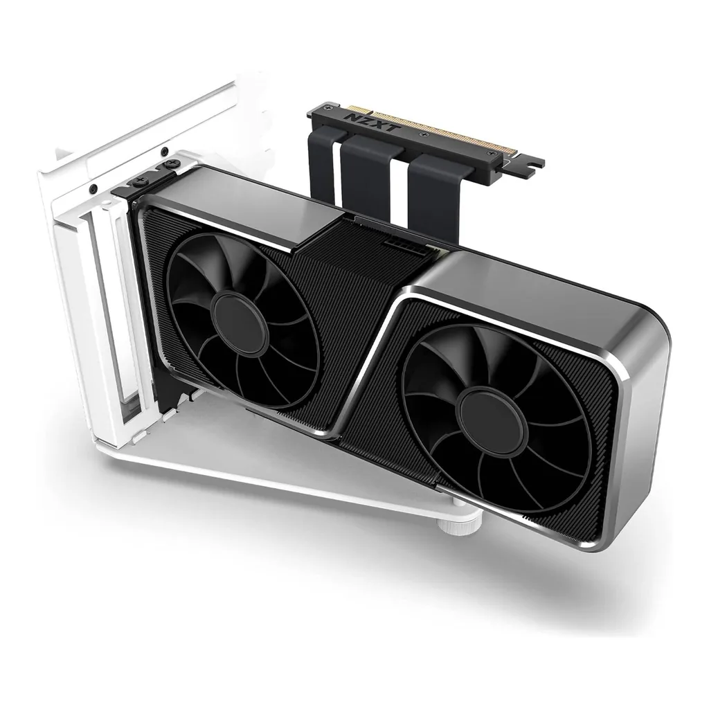 NZXT Vertical GPU Mounting Kit, White | AB-RH175-W1 - Image 6 NZXT Vertical GPU Mounting Kit, White | AB-RH175-W1