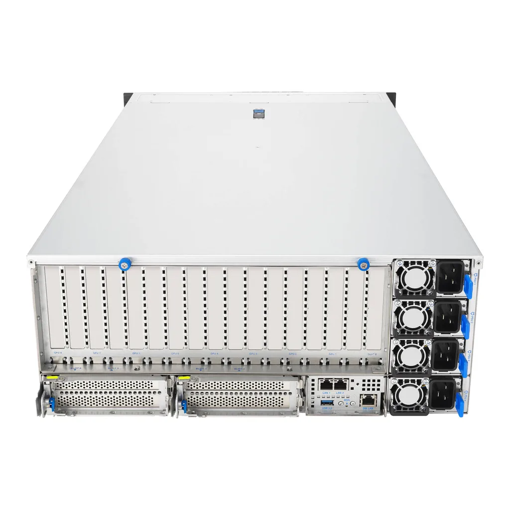 5cb8ffdcbddba0727caa484bcf57d2ca-hi.jpg AI PRO AMD EPYC 4U Server - 2 EPYC 9655 96C/192T, 4 NVIDIA RTX Pro 6000 Blackwell 96GB, 512GB DDR5 6400MHz RAM, 4TB NVMe Gen5 + 3.84TB U.2 SSD, 4 3200W PSU, Dual 10GbE LAN