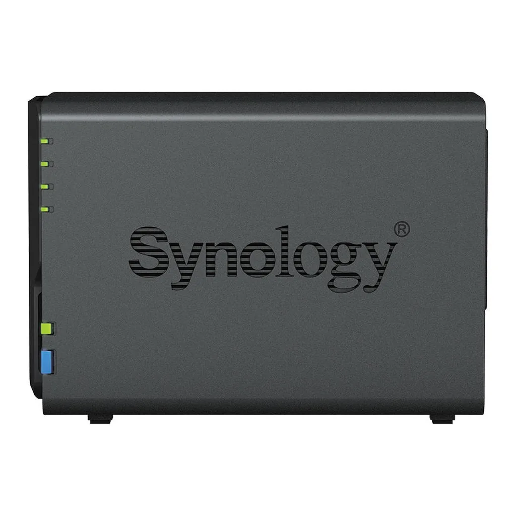 5d0b2a1a21c135a92370e795dc7ea912-hi.jpg Synology DiskStation DS223 2-Bay NAS Enclosure, Realtek RTD1619B 1.7Ghz, 2 GB DDR4 non-ECC Memory, 2x 3.5"/2.5" SATA Drive Bays, RJ45 LAN Port, 3x USB 3.2 Ports, Black | DS223
