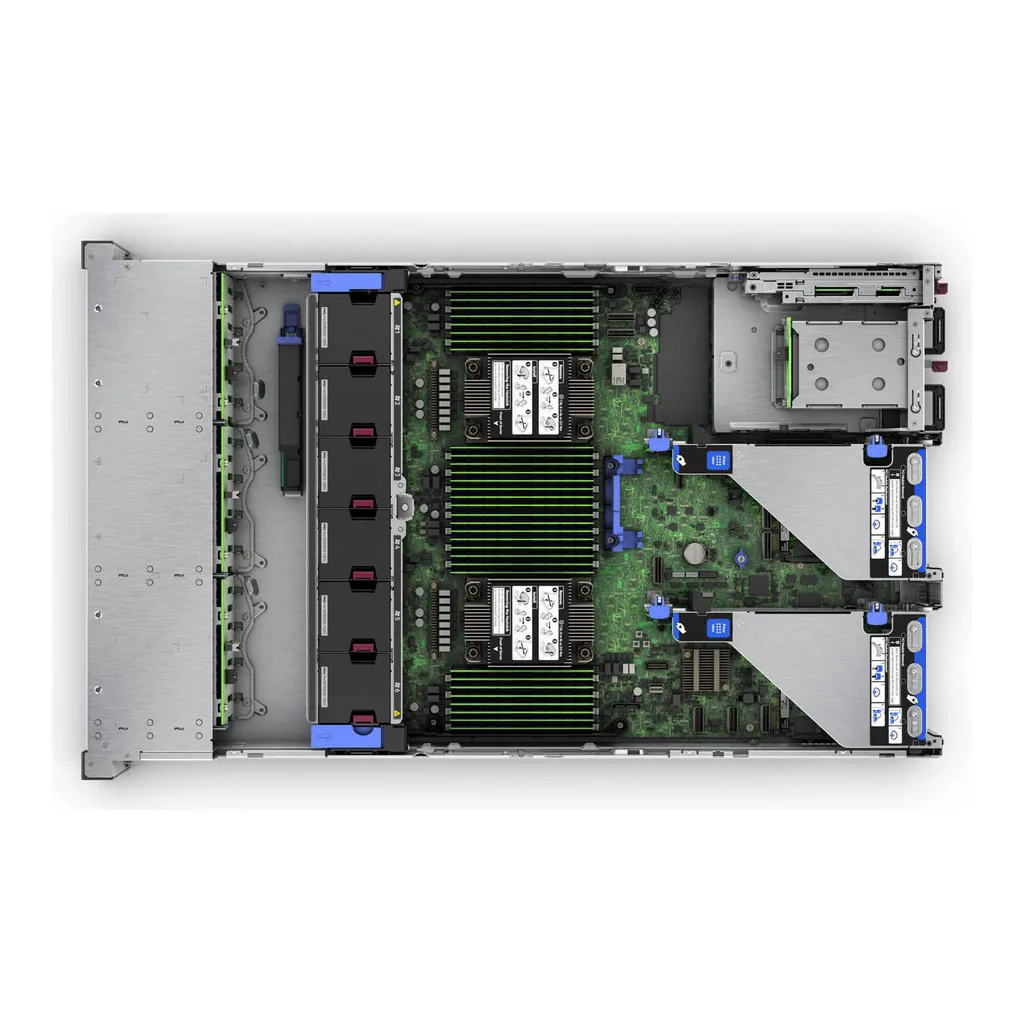 5eae37e292214f0c4f871e212f47c1ce-hi.jpg HPE ProLiant DL380 Gen11 2U Rack Server, Intel Xeon-Silver 4510, 32GB RAM, 5x 2.4TB SAS HDD, Broadcom BCM5719 Ethernet 1Gb, MR408i-o Gen11 x8 Lanes, (1+1) 1000W PSU | DL-380-G11