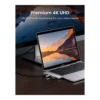 5ed745ce3485f2f077f70654643d016e-hi.jpg UGREEN USB Hub 6-In-2 USB C Hub Adapter with 4K HDMI for MacBook Pro 2022 5Gbps Superspeed Data Sync, Thunderbolt 3USB-C, SD TF Card Reader, 2*USB 3.0 Compatible for MacBook Pro/Air M1, Silver | 80856