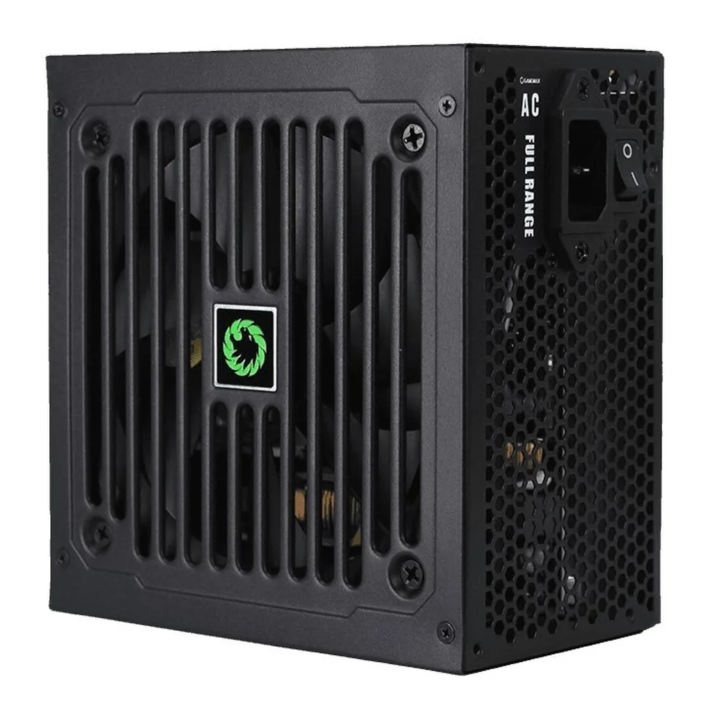 5f02c04744a71ace997b5a20d87fb2e1-hi.jpg GameMax GE-500 ATX Non Modular Power Supply, 500 Watts, AC, FULL RANGE (100-240v) APFC, Mesh Shield cable, CE/EMI, 80+ Certificate , Black | GE-500