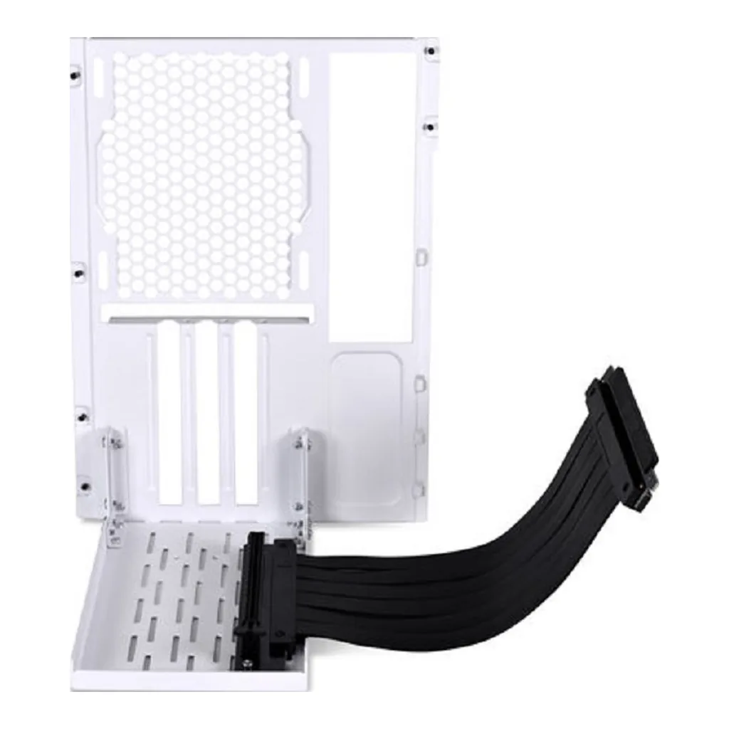 Lian Li O11D-MINI PCIe 3.0 Vertical Bracket Kit, White | G89.O11DM-1W.00 - Image 2 Lian Li O11D-MINI PCIe 3.0 Vertical Bracket Kit, White | G89.O11DM-1W.00