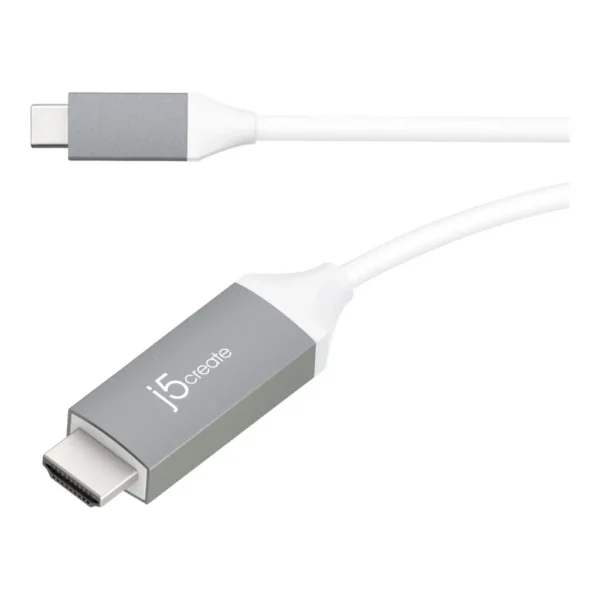 6185300_sd.jpg j5create - USB-C to 4K HDMI Cable - Gray