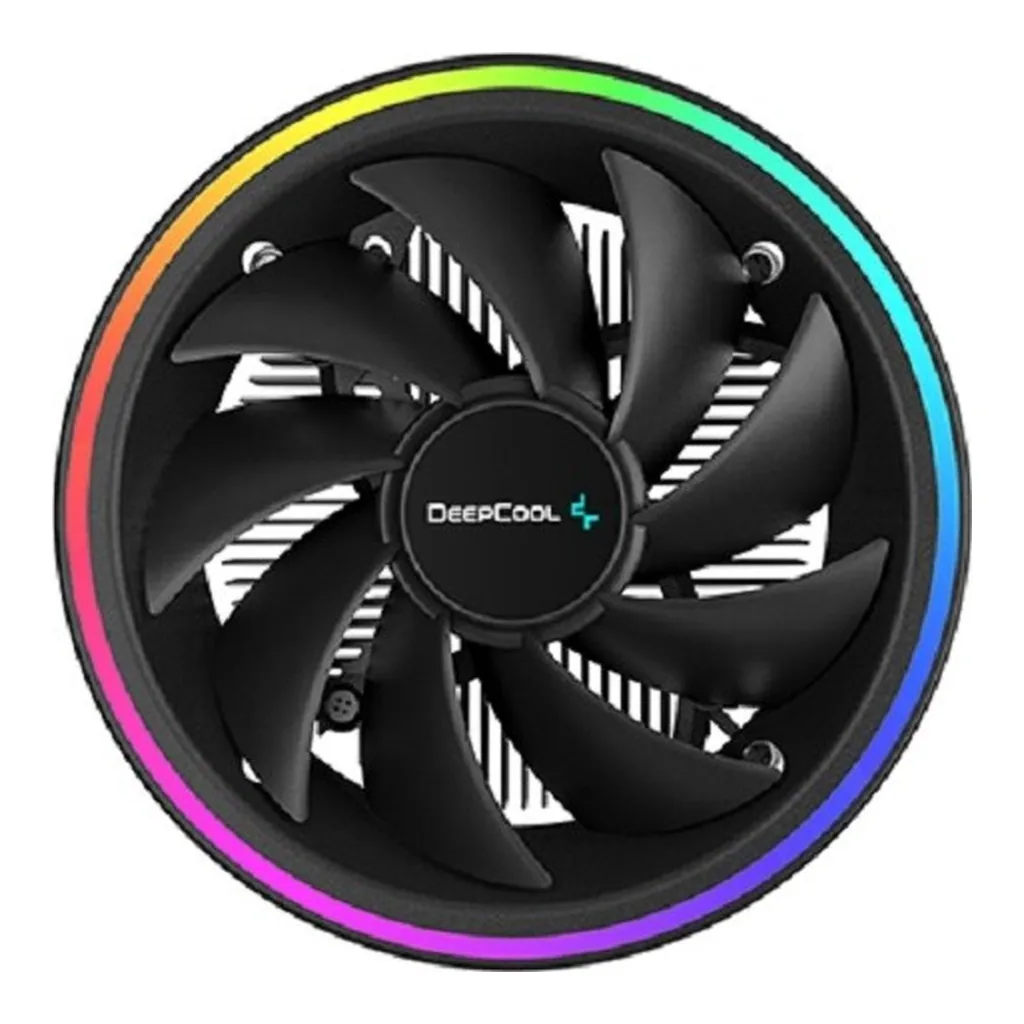 Deepcool UD551 ARGB CPU Cooler for AMD AM4 Top Flow Cooling Solution | R-UD551-BKAMAB-G-1 - Image 3 Deepcool UD551 ARGB CPU Cooler for AMD AM4 Top Flow Cooling Solution | R-UD551-BKAMAB-G-1