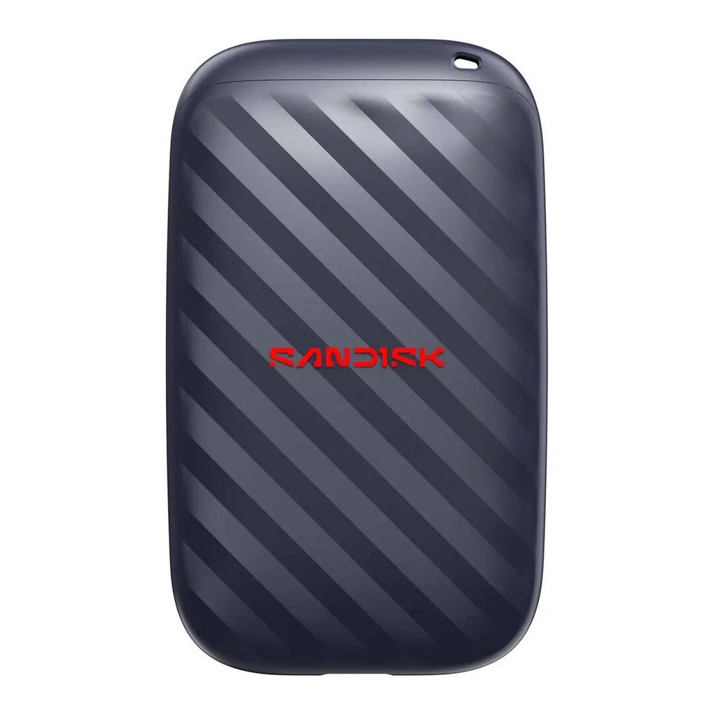 63813690b4b3743ef40a85f195a979a3-hi.jpg SanDisk Portable External SSD, 1TB Capacity, Up To 600MB/s Read Speed, USB C, USB 3.2 Gen 2, Compact Design, Shock Resistant, Portable Storage Drive, Black | SDSSDE10-1T00-G25
