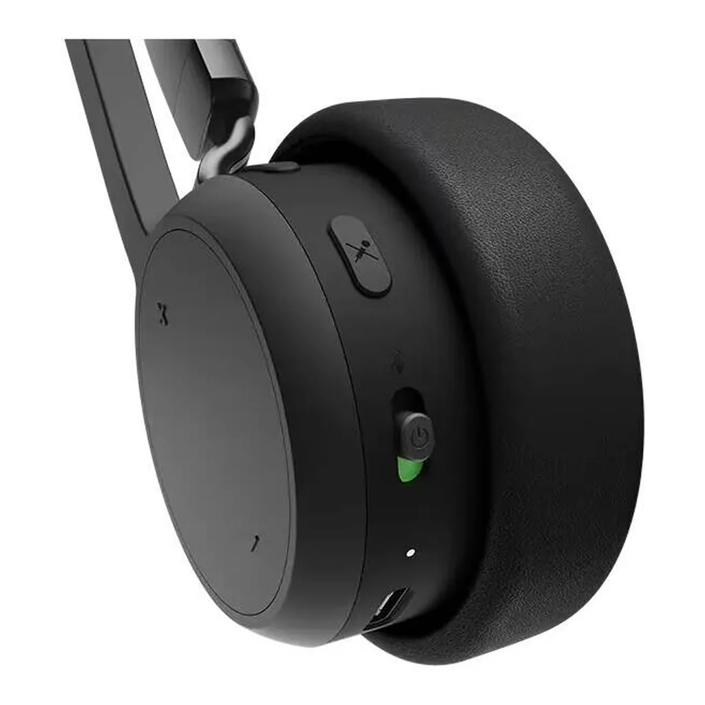 63bd0a3203d04d999428aa2c5c619690-hi.jpg Lenovo Wireless Stereo Headset, Bluetooth 5.3, 640 mAh Capacity, 40 mm Drivers USB Digital Audio, 32 Ohm Impedance, Professional Call Performance, Black