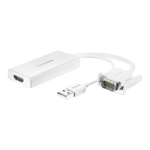 6418344_sd.jpg Insignia™ - VGA to HDMI Adapter - White