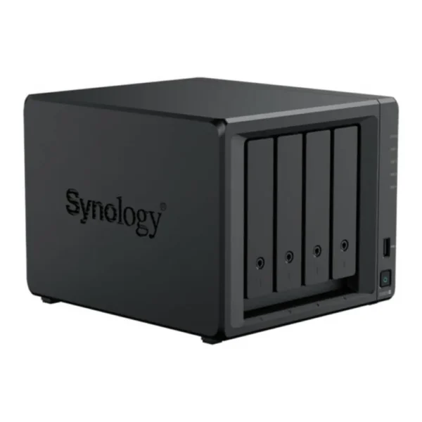 642a8dc9bbda08ea843b8fd38e055972-hi.jpg Synology DiskStation DS925+ 4 Drive Bays NAS Server, AMD Ryzen V1500B Processor, 4 GB RAM, 3.5" SATA HDD, 2.5" SATA SSD, M.2 2280 NVMe SSD, Hot Swappable Drive, Black | DS925+