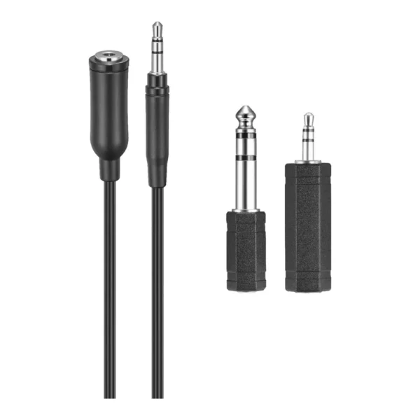 6458786_sd.jpg Best Buy essentials™ - 12' Headphone Extension Kit & Adapters - Black
