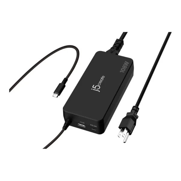 6460684_sd.jpg j5create - 108W PD USB-C Super Charger - Black
