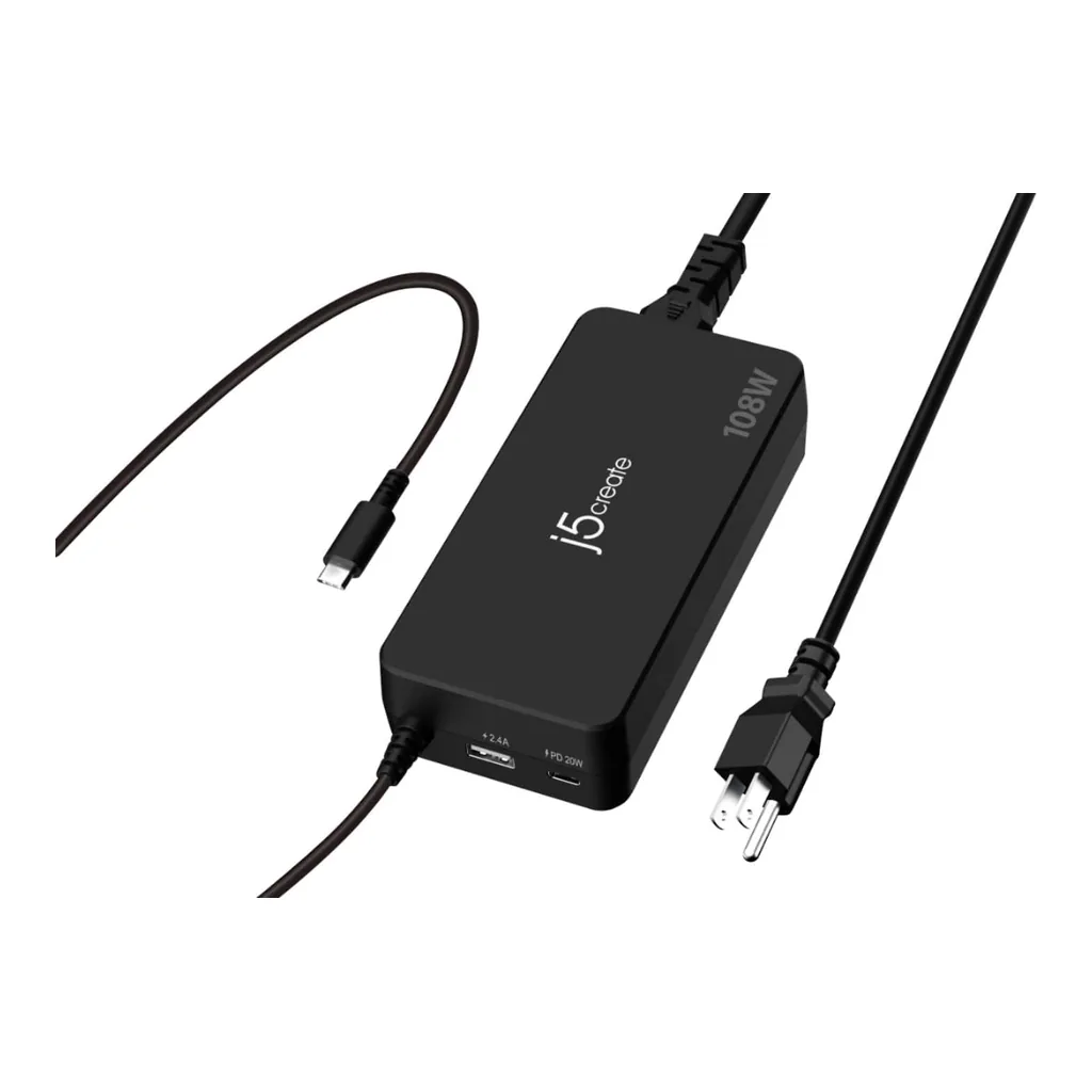 6460684_sd.jpg j5create - 108W PD USB-C Super Charger - Black