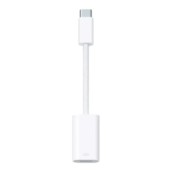 6461340_sd.jpg Apple - USB-C to Lightning Adapter - White