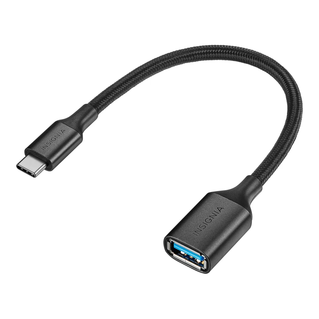 6473492_sd.jpg Insignia™ - USB-C to USB Adapter - Black