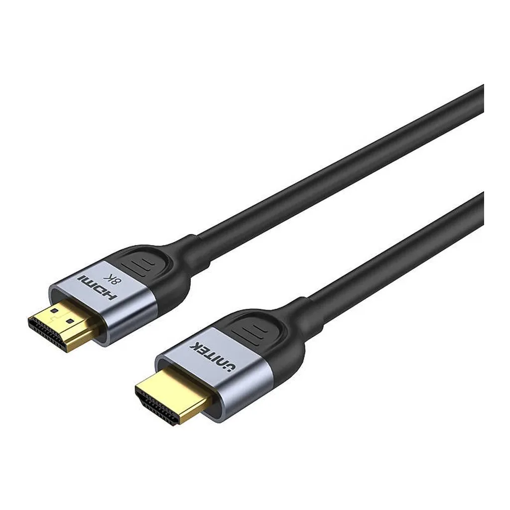 6597dde0fce64b372b6c10830e67a699-hi.jpg Unitek Gaming 8K@60Hz HDMI 2.1 Cable, 8K@60Hz Resolution, Up To 48Gbps Data Transmission, HDCP & Dynamic HDR Technology, Quick Media Switching, 5M Cable Length, Black