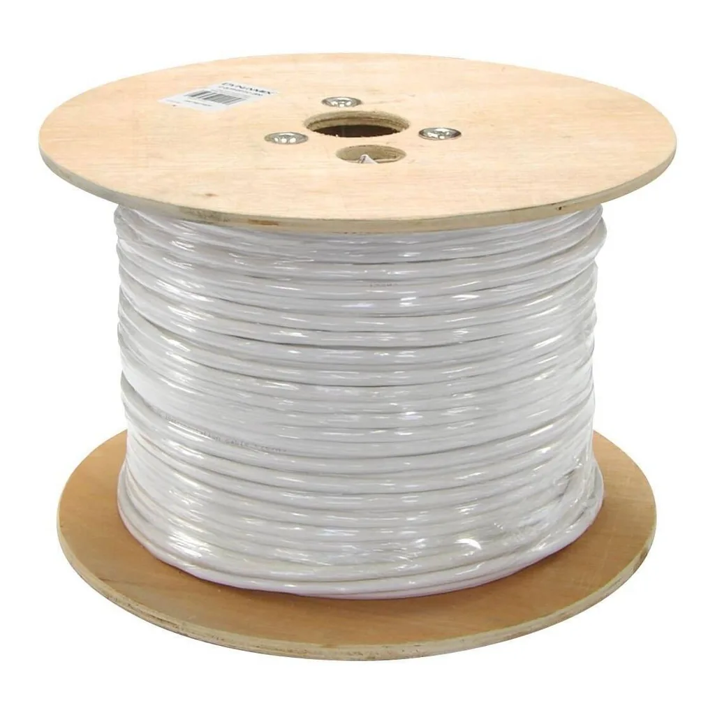 65fbe1eb6895e43041ba1bdd2d904fc1-hi.jpg Taradhin Premium Quality CAT6 FTP, 23AWG, 0.575mm, CCA Network Cable, Up To 10 Gbps Data Transmission Speeds, 4P Fresh PVC Jacket, 305 Meters, Drum Roll, Gray