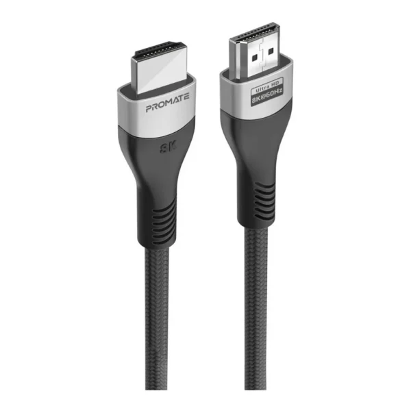 666b952b0769f958933db5ce6ecb1cbc-hi.jpg Promate PrimeLink8K-300 Certified Ultra-High-Speed HDMI 2.1 Cable, 3m, 8K@60Hz, 48Gbps, Dynamic HDR, eARC, Gold-Plated Connectors, Slim Flexible Design, Black