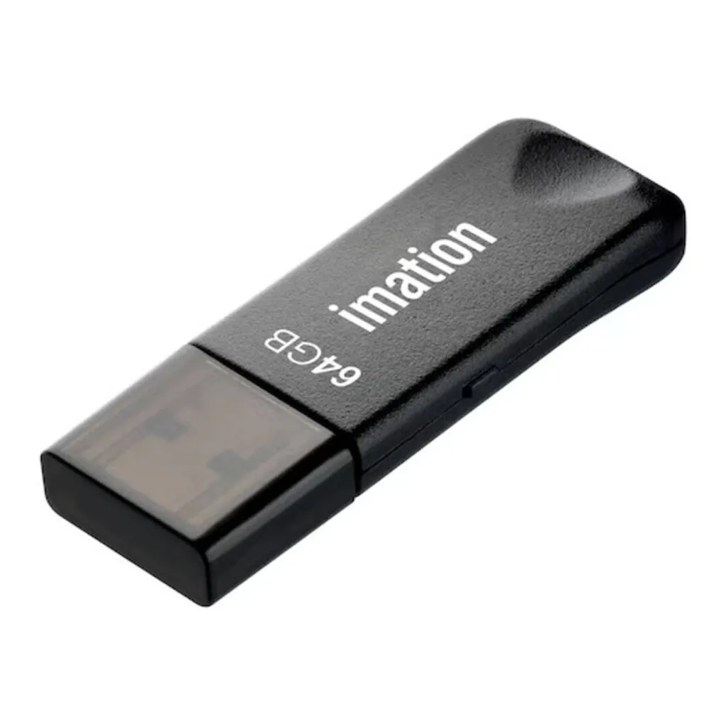 668dc80b3a7b12db0308b6acbd0245c3-hi.jpg Imation Flash Drive V1 64gb, Slim Bar Type Usb Flash Drive, Plug And Play, Drag And Drop Copying And Pasting, Simple And Minimal Design | 64gb