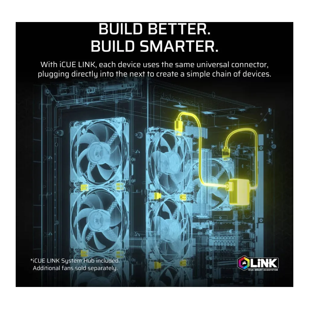 Corsair iCUE LINK TITAN 240 RX LCD AIO Liquid CPU Cooler, Black | CW-9061022-WW - Image 9 Corsair iCUE LINK TITAN 240 RX LCD AIO Liquid CPU Cooler, Black | CW-9061022-WW