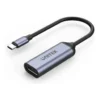 67e45c0f212f62871e9da77222c14d3e-hi.jpg Unitek USB-C to DisplayPort1.4 Adapter, Up To 4K@144Hz or 8K@60Hz Resolution, Stream with HDCP2.3, Aluminum Housing Material, 15cm Cable Length, Space Gray | V1415A