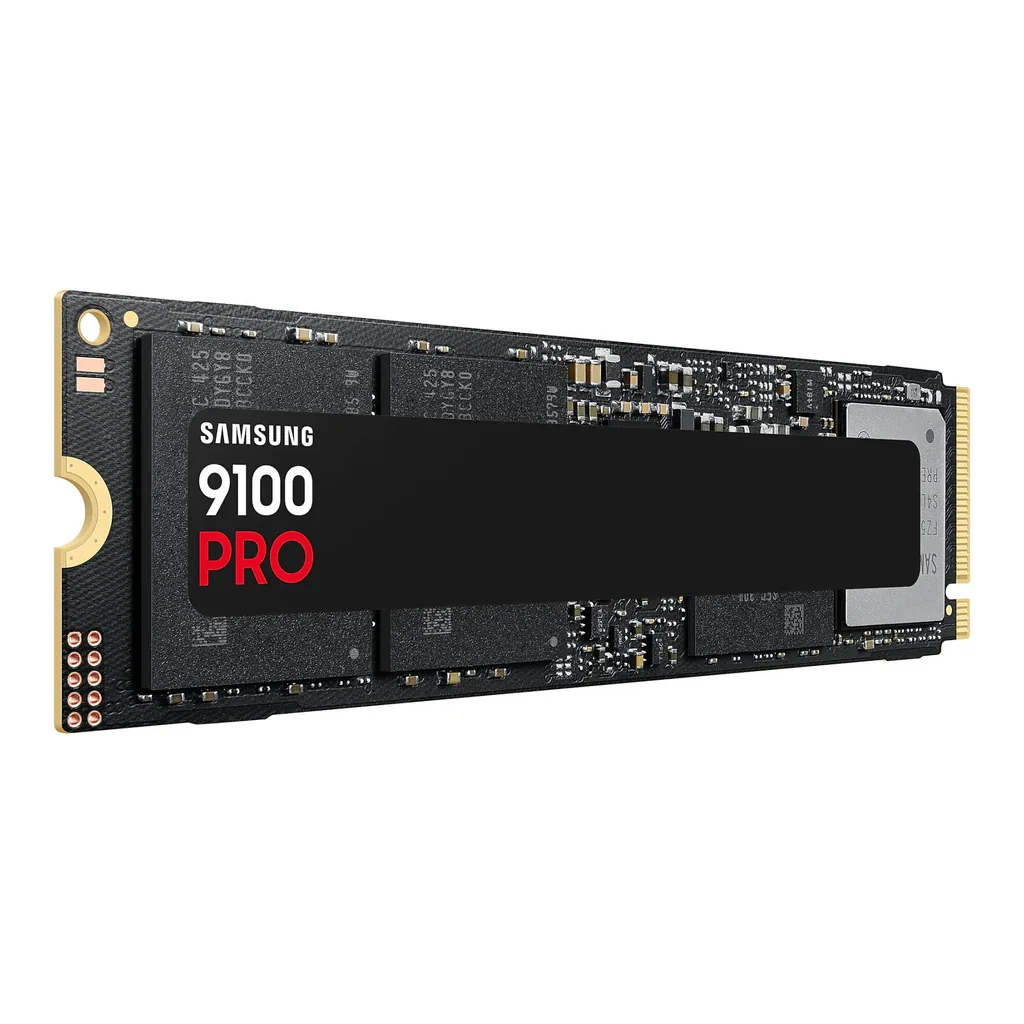 68489cd95b9863ad248e3b46514cda0e-hi.jpg Samsung 9100 PRO 2TB Capacity, PCIe 5.0 NVMe M.2 Internal SSD, V-NAND TLC Type, Up to 14,700 MB/s Sequential Read & Up to 13,400 MB/s Sequential Write, TRIM & SMART Support | MZ-VAP2T0BW