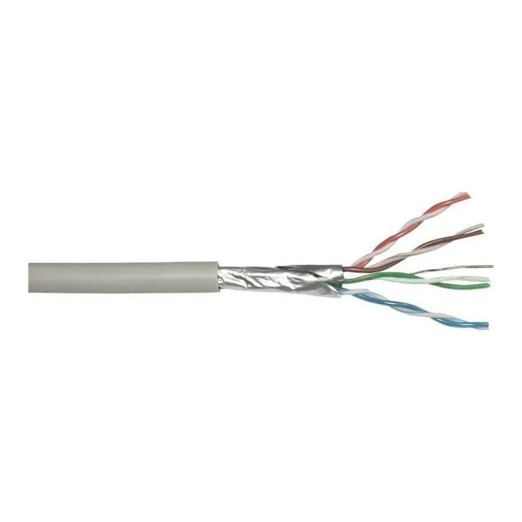 6857d15e8199dd75500649f3e51b87fa-hi.jpg AICO 1M Cat6 RJ45 UTP Network Cable, Grey, Pack of 5 Cables