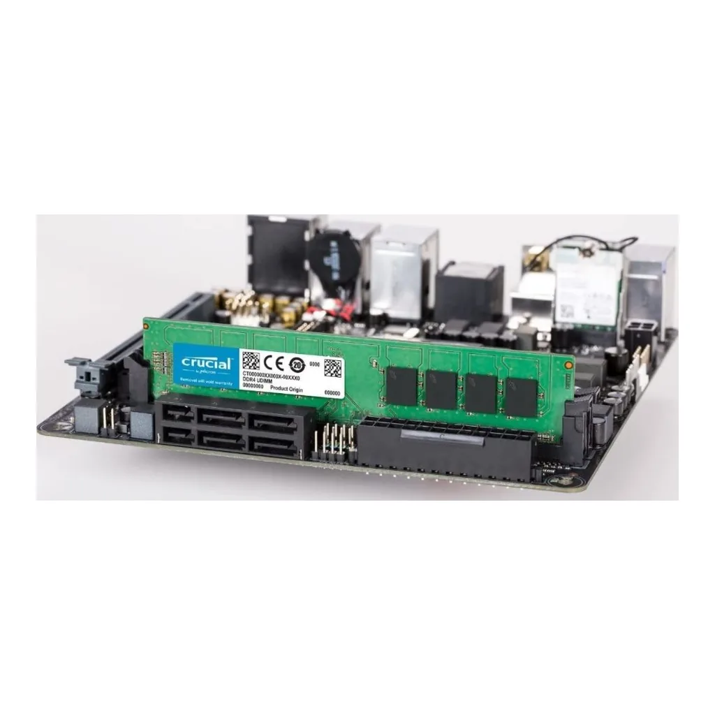 Crucial RAM 8GB DDR4 3200 MHz CL22 Desktop Memory UDIMM Voltage - 1.2V Speed PC4-25600 | CB8GU3200 - Image 3 Crucial RAM 8GB DDR4 3200 MHz CL22 Desktop Memory UDIMM Voltage - 1.2V Speed PC4-25600 | CB8GU3200 - Image 3