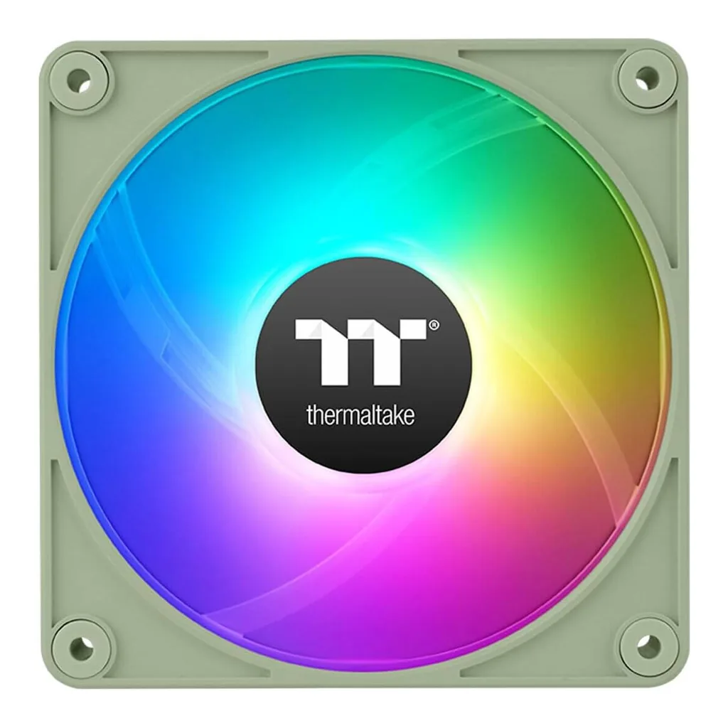 Thermaltake CT120 EX Reverse ARGB PC Cooling Fan, Matcha Green | CL-F198-PL12MG-A - Image 4 Thermaltake CT120 EX Reverse ARGB PC Cooling Fan, Matcha Green | CL-F198-PL12MG-A
