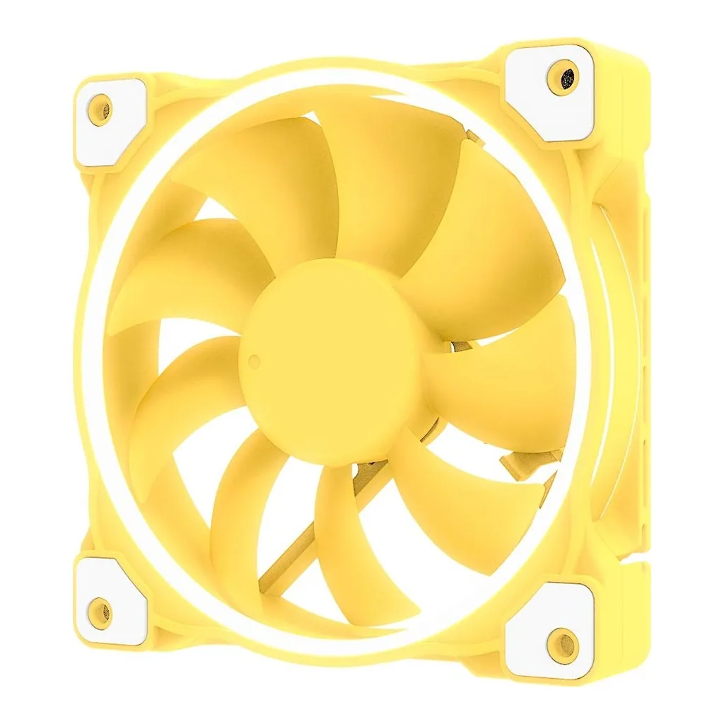 71637098850ea407ca81137bf22cc96a-hi.jpg ID-Cooling ZF-12025 120MM Case Fan - Lemon Yellow | CASEFAN-055 L-YELLOW