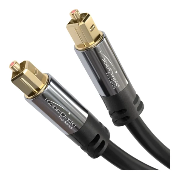 71IJKQt5z9L.jpg KabelDirekt - Optical Audio TOSLINK Cable - 15ft - Soundbar