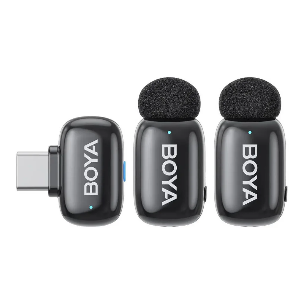 7216ad57f492f18810cdbb69f305d7a4-hi.jpg BOYA Mini Wireless Microphone, World"s Tiniest 5g Clip On Mic
