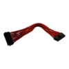 72196d62e0e9818aec56973575dd67f6-hi.jpg RAIDMAX 24-Pin Sleeved Power Extension Cable, 9.8 in., Red (RC-005-24P-RED)