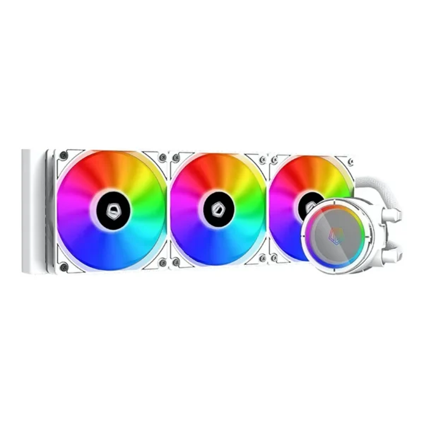 ID-Cooling ZoomFlow 360X Snow Liquid AIO CPU Cooler | ID-CPU-ZOOMFLOW360XSNOW - Image 1 ID-Cooling ZoomFlow 360X Snow Liquid AIO CPU Cooler | ID-CPU-ZOOMFLOW360XSNOW