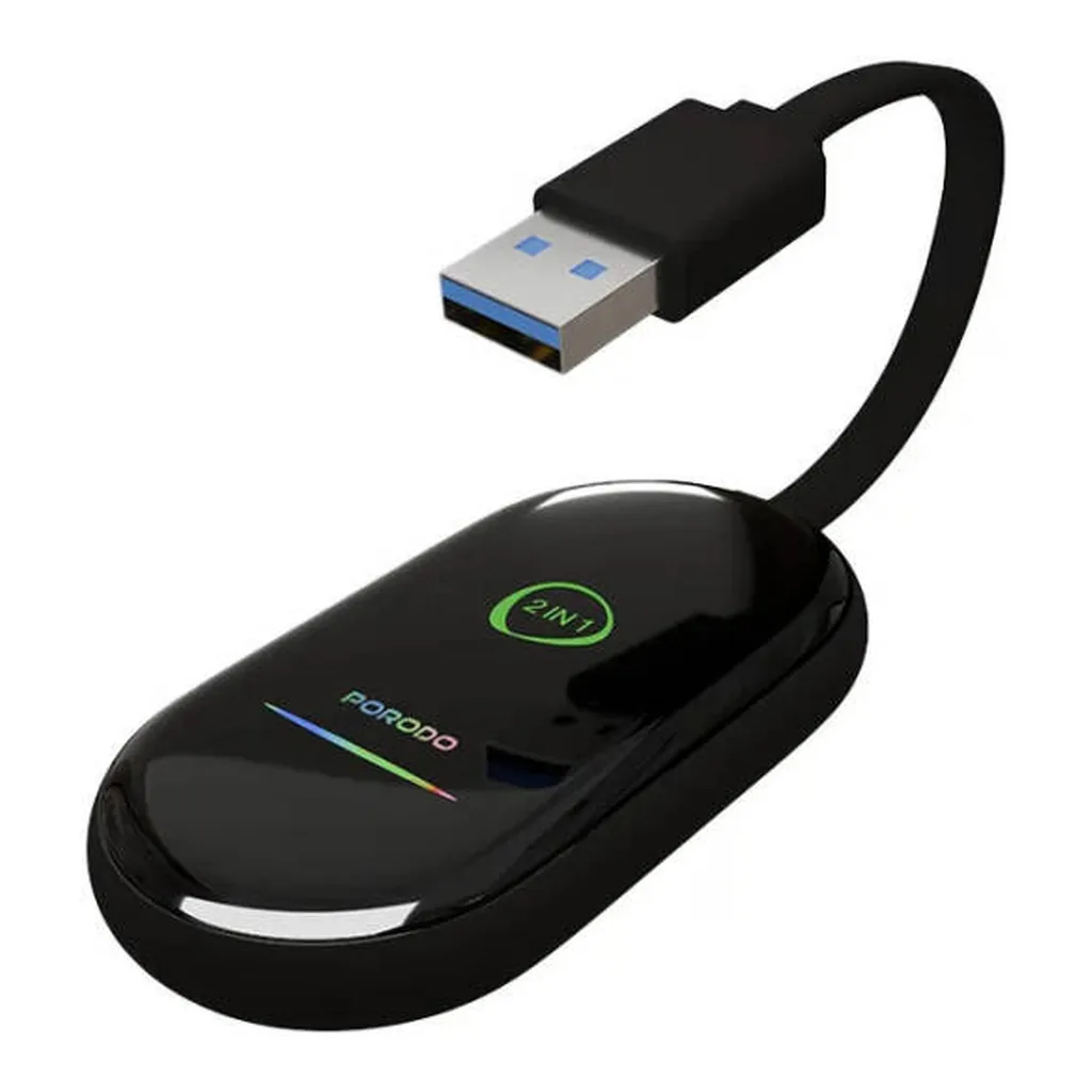 72f5b64cd2661e78bd93d2a7e59232fc-md.jpg Porodo Wireless CarPlay Adapter, Apple CarPlay Dongle, WiFi 5.8GHz, Bluetooth 5.0, USB A Plug, Fast Auto Connection, iOS Compatible, Black | PDCRPLYS7BK