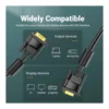 7391f074d328054a65d26c6df9ea7053-hi.jpg Vention VGA Cable, High Definition Picture Quality, Magnetic Ring Anti-Interference, Dual Ferrite Cores, Fishtail, Gold-Plated Technology, Multi-Shielding, 1 Meter Cable Length, Black | DAEBF