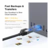 73974a167202a598ce0e7beb67e4ac7d-hi.jpg UGREEN NASync DH2300 2-Bay Desktop NAS, Capacity 60TB (Diskless), Remote Access, AI Photo Album, Beginner Friendly System, 4GB on Board RAM,1GbE, 4K HDMI | 95087