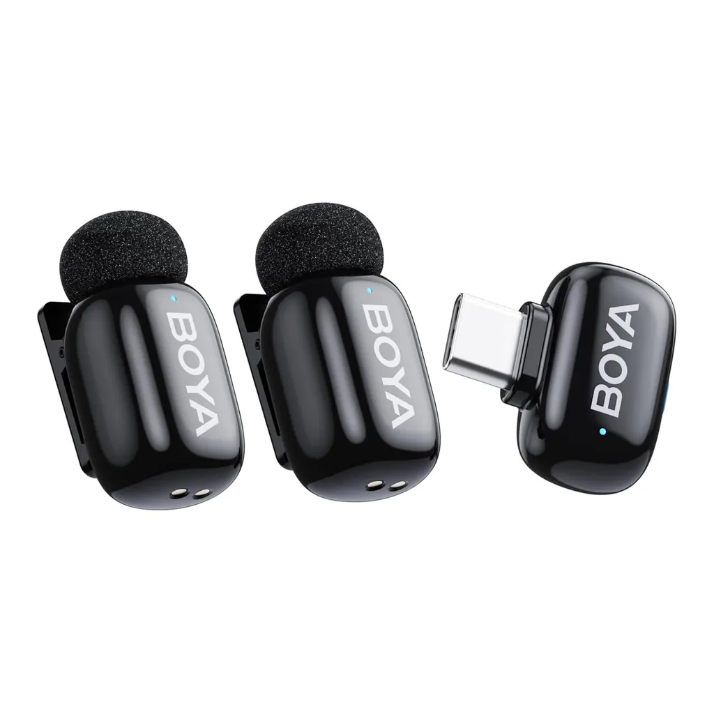 73e2ace3e8cb3eaadc003a0ee6e4642a-hi.jpg BOYA Mini Wireless Microphone, World"s Tiniest 5g Clip On Mic