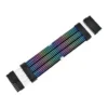 Thermaltake Tt Mod 24-Pin 240mm ARGB Extension Cable, Black | AC-081-CN1NAN-A1 - Image 1 Thermaltake Tt Mod 24-Pin 240mm ARGB Extension Cable, Black | AC-081-CN1NAN-A1