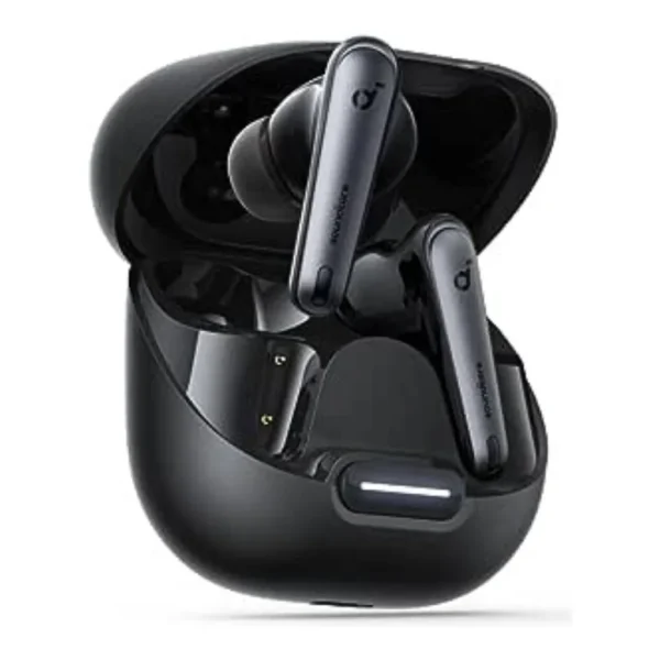 73f1f547150cb9cf40ea7498b08202a5-hi.jpg Soundcore by Anker Liberty 4 NC True-Wireless Noise Cancelling Earbuds, 98.5% Noise Reduction to Ears and Environment, Hi-Res Sound, 50H Battery, Wireless Charging, Bluetooth 5.3, black